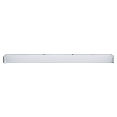 GloboStar® RENATA 60442 Μοντέρνο Φωτιστικό Τοίχου - Απλίκα Καθρέπτη Μπάνιου - Πίνακα LED 12W 1400lm 210° AC 220-240V IP44 Μ60 x Π4 x Υ5.5cm - Φυσικό Λευκό 4500K - Χρώμιο Νίκελ - 3 Χρόνια Εγγύηση