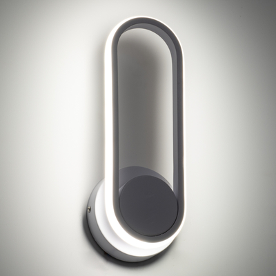 GloboStar® DALLAS 61346 Φωτιστικό Τοίχου - Απλίκα Design LED CCT 12W 1440lm 360° AC 220-240V - Εναλλαγή Φωτισμού μέσω Διακόπτη On/Off All In One Ψυχρό 6000k+Φυσικό 4500k+Θερμό 2700k Μ12 x Π6.5 x Υ32cm - Λευκό - 3 Years Warranty