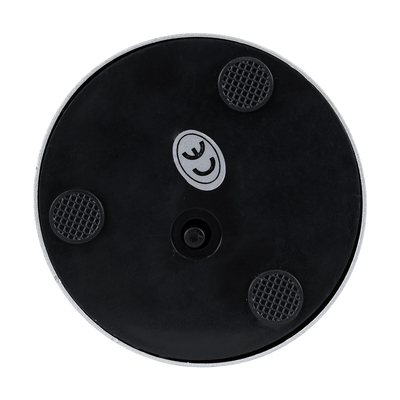 GloboStar® JOJO 76521 Μοντέρνο Επιτραπέζιο Φωτιστικό Πορτατίφ LED 1.5W 105lm 120° DC 5V Επαναφορτιζόμενο με Μπαταρία Li-ion 1800mAh - Διακόπτη Αφής με 3 Εναλλαγές Φωτισμού CCT Θερμό - Φυσικό - Ψυχρό 1500K - 4500K - 6000K Dimmable - D8 x H34cm - Ασημί