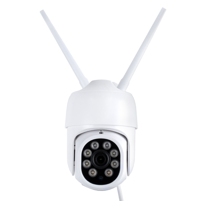 GloboStar® 86040 Ασύρματο Καταγραφικό με 8 x Camera 2MP 1080P WiFi  360° Μοιρών - Αδιάβροχο IP66 - Νυχτερινή Όραση με LED IR - Διπλή Κατέυθυνση Ομιλίας - Ανιχνευτή Κίνησης - Νυχτερινή Λήψη - Λευκό