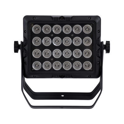 GloboStar® 51175 HARPIES Επαγγελματική Κεφαλή PAR DMX512 360W AC 220V-240V 4in1 - SPOT 25° OSRAM LED Αδιάβροχη IP65 RGBW+UV - Μαύρο - L34 x W21 x H34cm