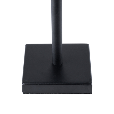 GloboStar® NEGA 60473 Μοντέρνο Επιτραπέζιο Φωτιστικό Πορτατίφ LED 2.2W 154lm 360° DC 5V Επαναφορτιζόμενο με Μπαταρία Li-ion 4000mAh - Διακόπτη Αφής - Θερμό Λευκό 2700K - Dimmable - D10 x H39cm - Μαύρο - 2 Years Warranty