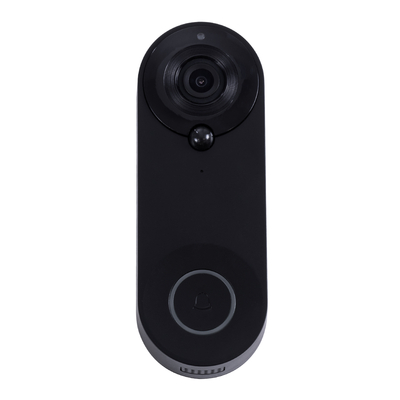 GloboStar® 86075 Επαναφορτιζόμενη Ψηφιακή Έξυπνη Camera Εξώπορτας 1080P WiFi 166° Μοιρών - 2500mAh - Νυχτερινή Όραση με LED IR - Ανιχνευτή Κίνησης - Κουδούνι - Διπλή Κατέυθυνση Ομιλίας - Μαύρο