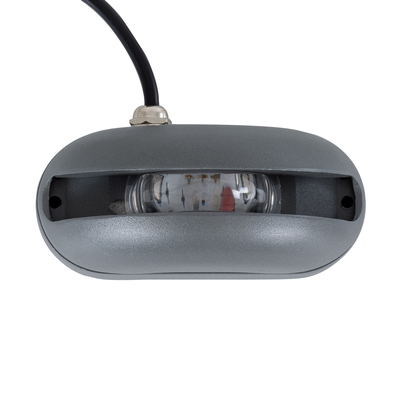 GLOBOSTAR® WINDOW-CURBA 90111 Αρχιτεκτονικό Φωτιστικό Ανάδειξης Παραθύρων Window Light LED 6W 480lm 3x262° DC 24V Αδιάβροχο IP65 Μπλε Dimmable - Γκρι Ανθρακί - Μ12 x Π5.3 x Υ6.5cm - 3 Χρόνια Εγγύηση