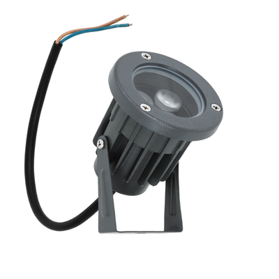 GLOBOSTAR® TREELIGHT-TZINA 90351 Σποτ Φωτισμού για Φυτά - Δέντρα με Βάση Κήπου / Καρφωτό LED 3W 330lm 10° DC 24V Αδιάβροχο IP65 Θερμό Λευκό 2700K Dimmable - Γκρι Ανθρακί - Μ10.5 x Π7.5 x Υ7.5cm - 3 Χρόνια Εγγύηση