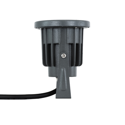 GLOBOSTAR® TREELIGHT-TZINA 90351 Σποτ Φωτισμού για Φυτά - Δέντρα με Βάση Κήπου / Καρφωτό LED 3W 330lm 10° DC 24V Αδιάβροχο IP65 Θερμό Λευκό 2700K Dimmable - Γκρι Ανθρακί - Μ10.5 x Π7.5 x Υ7.5cm - 3 Χρόνια Εγγύηση