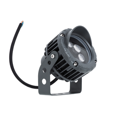 GLOBOSTAR® TREELIGHT-VINA 90357 Σποτ Φωτισμού με Αντιθαμβωτική Γρίλια για Φυτά - Δέντρα με Βάση Κήπου / Καρφωτό LED 6W 660lm 10° DC 24V Αδιάβροχο IP65 Θερμό Λευκό 2700K Dimmable - Γκρι Ανθρακί - Μ13 x Π9.5 x Υ9.5cm - 3 Χρόνια Εγγύηση