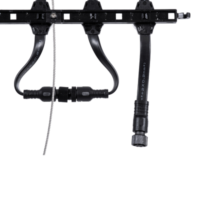 GloboStar® 90143 Digital Pixel Addressable Facade Soft Net Panel - Ψηφιακό Εύκαμπτο Δίχτυ Πάνελ Πρόσοψης Κτιρίων LED SMD 3535 300W/m2 400LED/m2 400PIXEL/m2 SPI/TTL Protocol IC UCS512B 18000lm/m2 120° DC 12V IP67 RGB - Μαύρο Σώμα - Μ100 x Π100 x Υ1.7cm