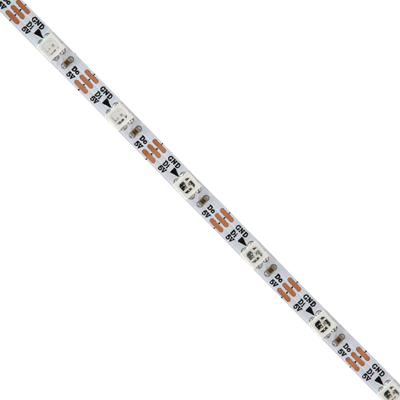 GloboStar® 90605 Digital Pixel Addressable Strip Ultra Slim 3 PIN - Nano Ψηφιακή Ταινία LED SMD 3535 14W/m 60LED/m 60PIXEL/m SPI/TTL Protocol IC WS2812/SK6812 1152lm/m 120° DC 5V IP20 RGB - Λευκό Σώμα - Μ2000 x Π4 x Υ1mm - Συσκευασία 2 Μέτρων - 5 Χρόνια Εγγύη