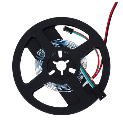 GloboStar® 90605 Digital Pixel Addressable Strip Ultra Slim 3 PIN - Nano Ψηφιακή Ταινία LED SMD 3535 14W/m 60LED/m 60PIXEL/m SPI/TTL Protocol IC WS2812/SK6812 1152lm/m 120° DC 5V IP20 RGB - Λευκό Σώμα - Μ2000 x Π4 x Υ1mm - Συσκευασία 2 Μέτρων - 5 Χρόνια Εγγύη