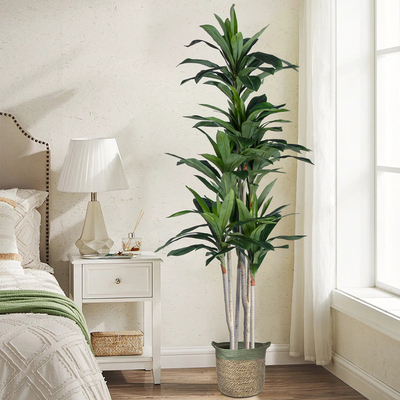 GloboStar® Artificial Garden DRACAENA SILK 20044 - Τεχνητό Διακοσμητικό Φυτό Δράκαινα Υ170cm