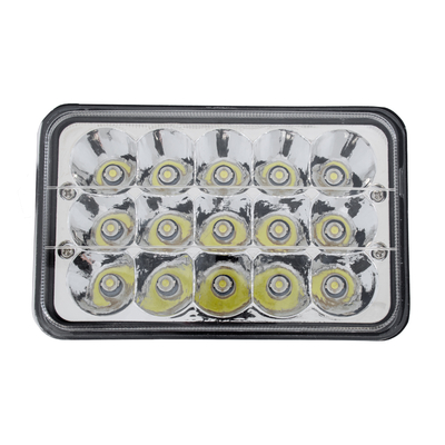 GloboStar® 85420 Vehicle & Forklift Work Lights - Φώτα Εργασίας για Οχήματα Περονοφόρα - Κλάρκ H4 H/L LED 45W DC 9-80V Αδιάβροχο IP67 Ψυχρό Λευκό 6000K Μ20.5 x Π13.5 x Υ6.5cm
