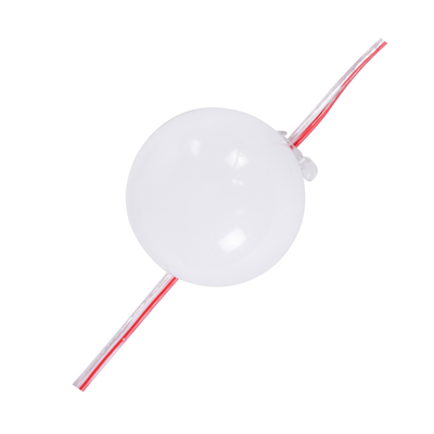 GloboStar® 90259 Digital Pixel Addressable Facade Module Chain String with 20 Spots - Ψηφιακή Αλυσίδα Γιρλάντα με 20 Σποτ LED SMD 3535 15W 20LED 20PIXEL SPI/TTL Protocol IC UCS512B 1200lm 240° DC 12V IP67 Θερμό Λευκό 2700K - Λευκό Σώμα - Μ200 x Π5 x Υ5cm