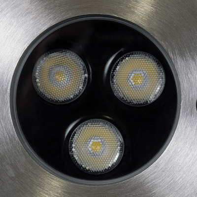 GloboStar® UNDERWATER-JULIA 90563 Υποβρύχιο Χωνευτό Φωτιστικό Σποτ Ειδικό για Σιντριβάνια LED 3W 285lm 15° DC 24V Αδιάβροχο IP68 Φ10 x Υ7.5cm Φυσικό Λευκό 4500K - Ανοξείδωτο Ατσάλι - 3 Χρόνια Εγγύηση