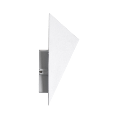 GloboStar® STEALTH 60518 Φωτιστικό Τοίχου - Απλίκα Αρχιτεκτονικού Φωτισμού Εσωτερικού/Εξωτερικού Χώρου Up or Down LED 10W 1000lm 60° AC220-240V Αδιάβροχο IP65 - Σώμα Αλουμινίου & Tempered Glass - Μ17 x Π17 x Υ7.5cm - Θερμό Λευκό 2700K - Λευκό - Bridgelux Chip - 5 Years Warranty