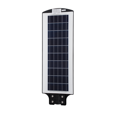 GloboStar® STREETA 85344 Professional LED Solar Street Light Αυτόνομο Ηλιακό Φωτιστικό Δρόμου 120W 1200lm 192 x LED SMD 5730 με Ενσωματωμένο Φωτοβολταϊκό Panel 6V 15W & Επαναφορτιζόμενη Μπαταρία Li-ion 3.2V 15000mAh με Αισθητήρα Ημέρας-Νύχτας & PIR Αισθητήρα Κίνησης - Αδιάβροχο IP65 - Ψυχρό Λευκό 6000K - Μ24 x Π6 x Υ73cm - 2 Years Warranty