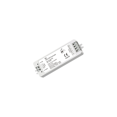 GloboStar® 71546 V3 SKYDANCE DC RF 2.4Ghz Dimmer High Speed Controller 3 Καναλιών DC 12-24V 3 x 5A 96W - Max 12A 288W - IP20 Μ10 x Π3.5 x Υ2cm - 5 Years Warranty