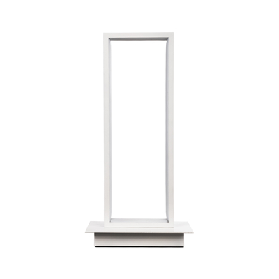 GloboStar® CORNELIE 60461 Επιτραπέζιο Φωτιστικό LED CCT 18W 1980lm 200° AC 220-240V - Εναλλαγή Φωτισμού μέσω Διακόπτη On/Off All In One Ψυχρό 6000k+Φυσικό 4500k+Θερμό 2700k Μ18 x Π10 x Υ36cm - Λευκό - 3 Χρόνια Εγγύηση