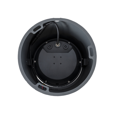 GloboStar® FLOOD-RANA 90751 Κινούμενος Προβολέας - Σποτ Φωτισμού Wall Washer για Φωτισμό Κτιρίων LED 36W 3060lm 5° DC 24V Αδιάβροχο IP67 Φ26 x Υ18cm RGBW DMX512 - Γκρι Ανθρακί - 3 Χρόνια Εγγύηση