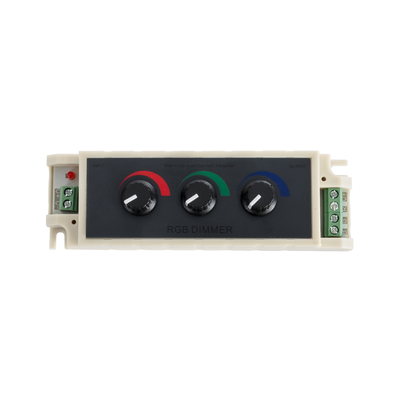 GloboStar® 73419 DC RGB Dimmer Controller 3 Καναλιών DC 12V 3 x 9A 144W - Max 27A 144W - IP20 Μ13 x Π4 x Υ4.5cm - 3 Χρόνια Εγγύηση