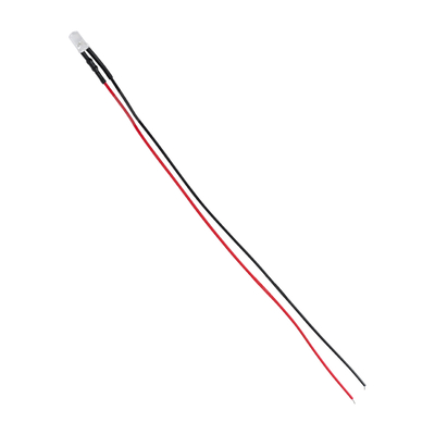 GloboStar® DIODE-LED 73730 Χαμηλής Ισχύος Δίοδος LED 0.3W DC 12V - Φ0.5 x Υ1cm - Ψυχρό Λευκό 6000K - Dimmable - Συσκευασία 10 Τεμαχίων - 2 Χρόνια Εγγύηση