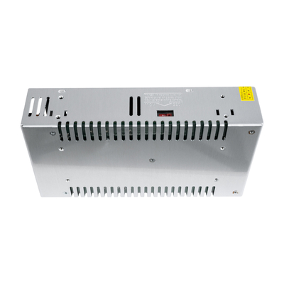 GloboStar® 73038 Μεταλλικό Τροφοδοτικό PELV για Προϊόντα LED 500W 41.6A - AC 220-240V σε DC 12V - IP20 Μ21 x Π11 x Υ5cm - 2 Χρόνια Εγγύηση