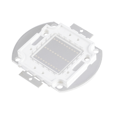 GloboStar® 73773 Υψηλής Ισχύος LED COB BRIDGELUX 30W 1500lm DC 28-32V - Μ5.5 x Π5.2 x Υ0.4cm - Μπλε - 2 Χρόνια Εγγύηση