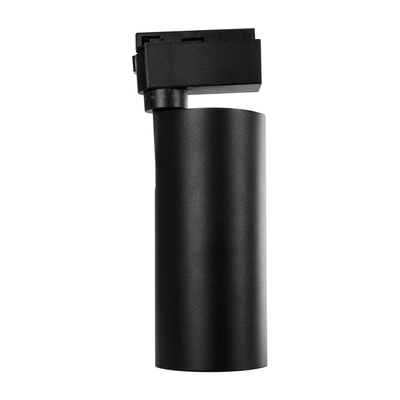 Globostar BEAMTRACK 60817 Μονοφασικό Φωτιστικό Σποτ Ράγας LED 30W 230V 3600lm 30° Acrylic HQ LENS AC 220-240V IP20 Φ7.4 x Υ17.9cm Θερμό Λευκό 3000k - EUROTRACK® System 1L+1N - Μαύρο - Bridgelux Chip - TUV Certified Driver - 5 Χρόνια Εγγύηση