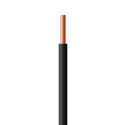 ΚΑΛΩΔΙΟ NYA ΗΟ7V-U 1Χ2.5mm² ΜΑΥΡΟ (100m/roll)