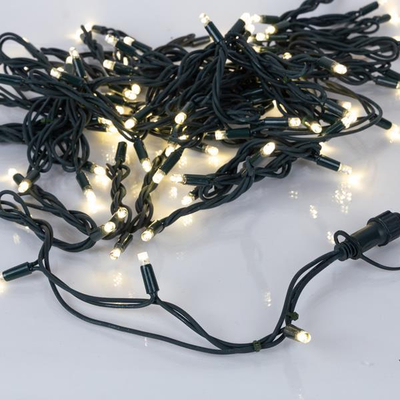ΣΕΙΡΑ, 100 LED 5mm ΜΕ ΚΑΠΑΚΙΑ, 230V, 3 ΕΠΕΚΤΑΣΕΙΣ ΕΩΣ 9 ΣΕΤ, ΠΡΑΣΙΝΟ ΚΑΟΥΤΣΟΥΚ ΚΑΛΩΔΙΟ, DAYLIGHT LED, ΑΝΑ 10cm, ΠΡΟΕΚΤΑΣΗ ΠΑΡΟΧΗΣ 1,5m, ΙΡ67
