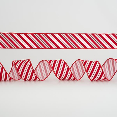 ΚΟΡΔΕΛΑ ΛΕΥΚΗ, ΜΕ ΚΟΚΚΙΝΑ ΣΧΕΔΙΑ, 6,35cm, 10Y