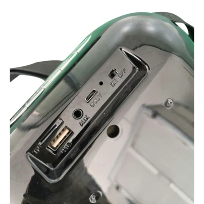 Ασύρματο ηχείο Bluetooth με μικρόφωνο Karaoke - YS-A20 - 887103 - Gold