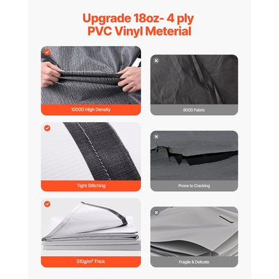 Ηλεκτρική τέντα ρυμουλκούμενου αντικατάστασης VEVOR 15&#039; RV για τα περισσότερα DC12V RV