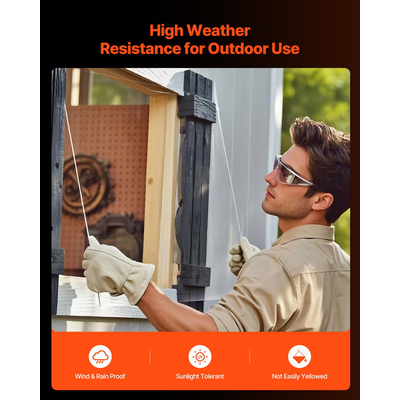 VEVOR 1-pack Plexiglass Ακρυλικό φύλλο 36 x 48 ιντσών Πλαστικό φύλλο πάχους 1/4 ίντσας