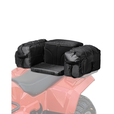 VEVOR 74L ATV Rear Storage Bag 600D Oxford Cloth Πίσω τσάντα φορτίου & μαξιλάρι σφουγγαριού