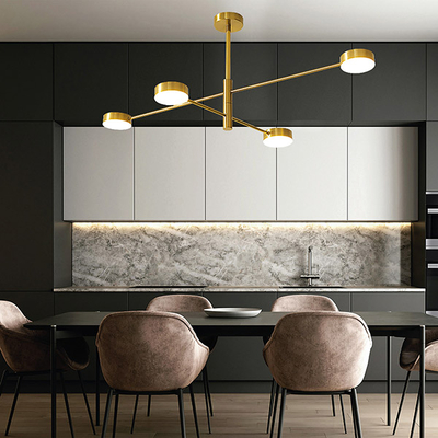 ΦΩΤΙΣΤΙΚΟ ΚΡΕΜΑΣΤΟ 4ΦΩΤΟ LED 48W 100X65X10 ΧΡΥΣΟ 3CCT ARTE ILLUMINA