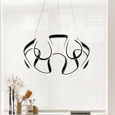 ΦΩΤΙΣΤΙΚΟ ΚΡΕΜΑΣΤΟ ΑΛΟΥΜΙΝΙΟ ΣΤΡΟΓΓΥΛΟ LED 60W 3200Lm Φ520X120mm 3CCT (3000K, 4000K, 6000K) ΜΑΥΡΟ  ARTE ILLUMINA ORBIT