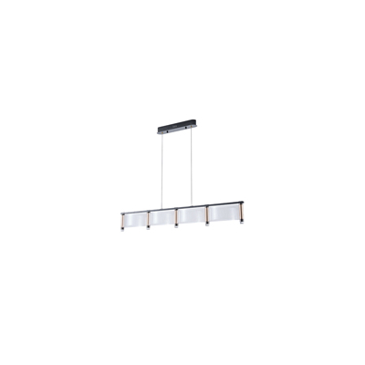 ΦΩΤΙΣΤΙΚΟ ΚΡΕΜΑΣΤΟ ΑΚΡΥΛΙΚΟ 4ΦΩΤΟ 4Χ15W 3000K 5400Lm 1300 X270 X160mm ΓΑΛΛΙΚΟ ΧΡΥΣΟ ARTE ILLUMINA RAVENA