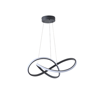 ΦΩΤΙΣΤΙΚΟ ΚΡΕΜΑΣΤΟ ΑΛΟΥΜΙΝΙO LED 30W 3000Κ  2000Lm Φ60mm ΜΑΥΡΟ ARTE ILLUMINA VENUS