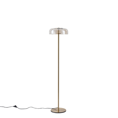 ΦΩΤΙΣΤΙΚΟ ΕΠΙΔΑΠΕΔΙΟ ΜΕΤΑΛΛΟ-ΓΥΑΛΙ 8W 3000K 960Lm Φ300x1350mm ΚΟΝΙΑΚ  ARTE ILLUMINA LOBBY