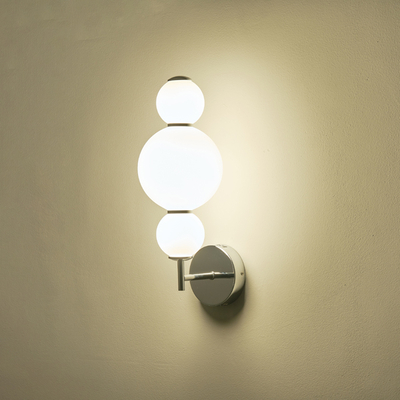 ΑΠΛΙΚΑ ΤΟΙΧΟΥ ΑΛΟΥΜΙΝΙΟΥ 12,6W 3000K 1440Lm 175x450mm ΛΕΥΚΟ ARTE ILLUMINA BLOSSOM