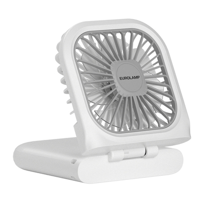 ΑΝΕΜΙΣΤΗΡΑΣ ΧΕΙΡΟΣ-ΛΑΙΜΟΥ ΕΠΑΝΑΦΟΡΤΙΖΟΜΕΝΟΣ ΚΑΙ ΑΝΑΔΙΠΛΟΥΜΕΝΟΣ 2500mAh ΛΕΥΚΟΣ