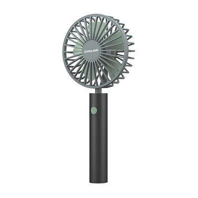 ΑΝΕΜΙΣΤΗΡΑΣ ΧΕΙΡΟΣ ΕΠΑΝΑΦΟΡΤΙΖΟΜΕΝΟΣ ΜΕ USB Φ10 2000mAh ΓΚΡΙ