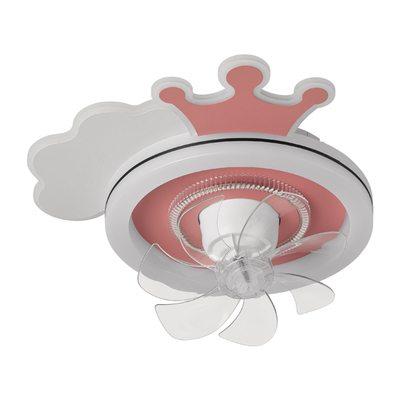 ΑΝΕΜΙΣΤΗΡΑΣ ΟΡΟΦΗΣ ΠΑΙΔΙΚΟΣ ΚΟΡΩΝΑ ΡΟΖ 15W ΜΕ LED ΦΩΣ 65W ΚΑΙ ΚΟΝΤΡΟΛ