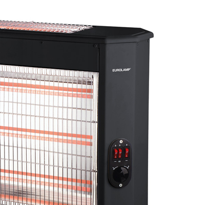 ΘΕΡΜΑΣΤΡΑ ΧΑΛΑΖΙΑ 2800W ΜΑΥΡΗ 2FACE  ΜΕ ΘΕΡΜΟΣΤΑΤΗ