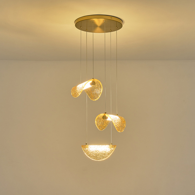 ΦΩΤΙΣΤΙΚΟ ΚΡΕΜΑΣΤΟ ΑΛΟΥΜΙΝΙΟ 6W 3000K 468Lm 425Χ1500mm ΜΠΡΟΝΖΕ-ΧΡΥΣΟ ARTE ILLUMINA ISOLA