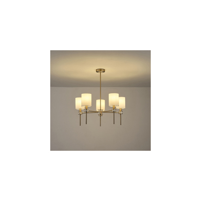 ΦΩΤΙΣΤΙΚΟ ΚΡΕΜΑΣΤΟ ΜΕΤΑΛΛΟ 5ΦΩΤΟ 5XE14 MAX 15W Φ680X720 ΕΦΕ ΜΑΡΜΑΡΟΥ ARTE ILLUMINA TIMELESS