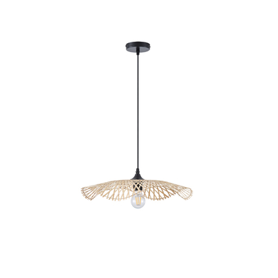 ΦΩΤΙΣΤΙΚΟ ΚΡΕΜΑΣΤΟ BAMBOO 1XE27 MAX 15W 475X1160mm ΜΠΕΖ ARTE ILLUMINA CROSSLINE