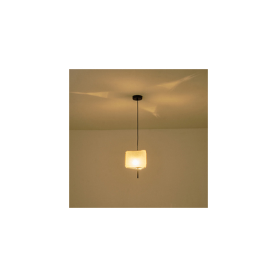 ΦΩΤΙΣΤΙΚΟ ΚΡΕΜΑΣΤΟ ΥΦΑΣΜΑ Ε14 ΜΑΧ 15W Φ250Χ900mm ΜΠΕΖ ARTE ILLUMINA TOSCANY