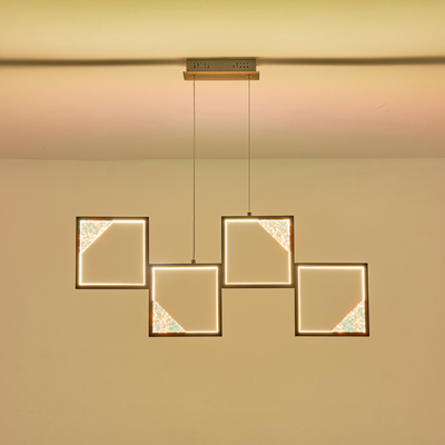 ΦΩΤΙΣΤΙΚΟ ΟΡΟΦΗΣ ΑΛΟΥΜΙΝΙΟ LED 36W 3000K 850Lm 820X16X1340mm ΜΑΥΡΟ ARTE ILLUMINA SQUARE